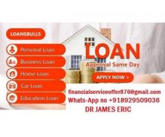 we give out personal loan business loans, and all kinds of loans