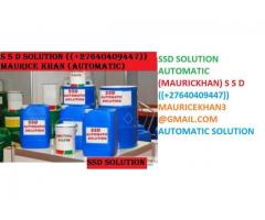 [ +27640409447 ]] CLEANING MACHINES & SSD CHEMICAL SOLUTION 4 CLEANING OUT BLACK