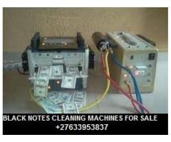 Black Notes Cleaning Machines For Sale +27633953837