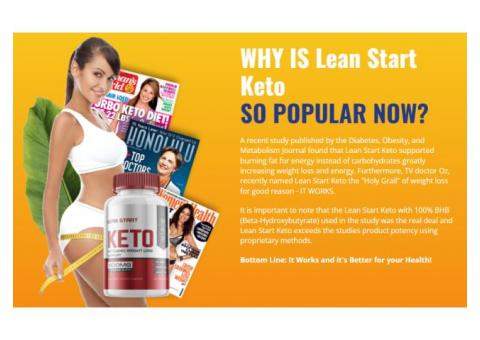 Lean Start Keto - Does You Really Feel It is Scam ? Read More