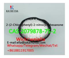 High Quantity Top purity 2-(2-Chlorophenyl)-2-nitrocyclohexanone CAS 2079878-75-2 wickr:weiella