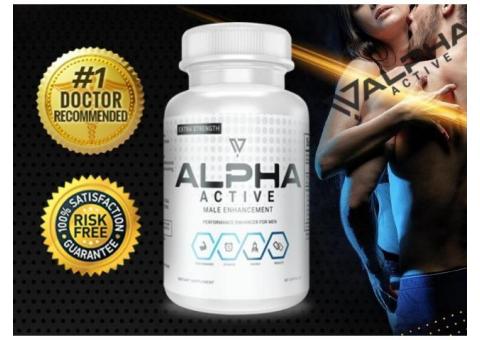 Alpha Active Male Enhancement Get Fix Hormonal Imbalances And Poor Blood Circulation(Work Or Hoax)