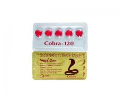 Buy Cobra 120 Mg Tablets: Uses, Dosage, Side Effects, Warning