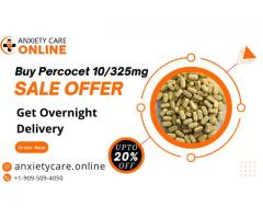 Buy Now Percocet 10 325mg Online Get upto 20% discount In USA | Anxietycareonline