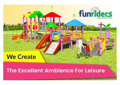 Funriders/Special needs play ground equipments/playground equipments for physical disabled.