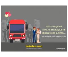 Hire Tourist Bus Online for Wedding in Cochin