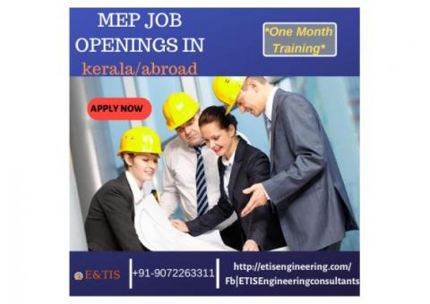 MEP Job Openings with one month Training|E&TIS