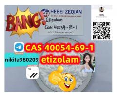 etizolam High purity, CAS.40054-69-1,ETIZOLAM wickr：nikita980209