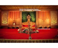 Melodia Events | Hindu Wedding Stage Decorations in Thrissur, Kerala, +91-8590010011
