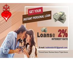 QUICK AND AFFORDABLE LOAN OFFER AT CHEAP RATE OF 2%