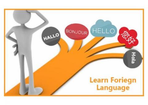 Want to learn foreign language ?