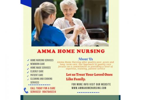 Home Nursing Services| Home Nursing Services Ernakulam|Amma Home Nursing