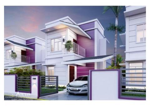 Violet Homes - Budget Villas In Palakkad | 3BHK | Starts @ 33.90 Lakhs - OMG Properties